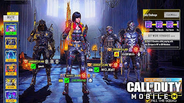 PLAYING with RANDOM PLAYERS in LEGENDARY LOBBY🤯 COD MOBILE 
