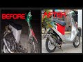Honda Dio 1 SR Restoration Full Video Classic scooter 1988 model
