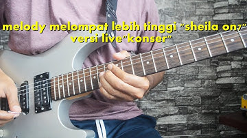 tutorial melody melompat lebih tinggi "sos7" versi live (konser)