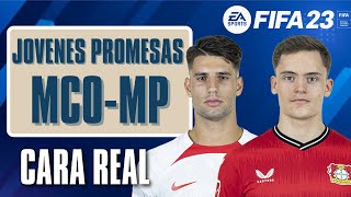 JÓVENES PROMESAS CON ROSTRO REAL!! - MCO-MP - FIFA 23 MODO CARRERA