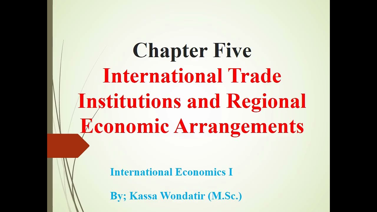 International Economics I Chapter 5 - Lesson 3