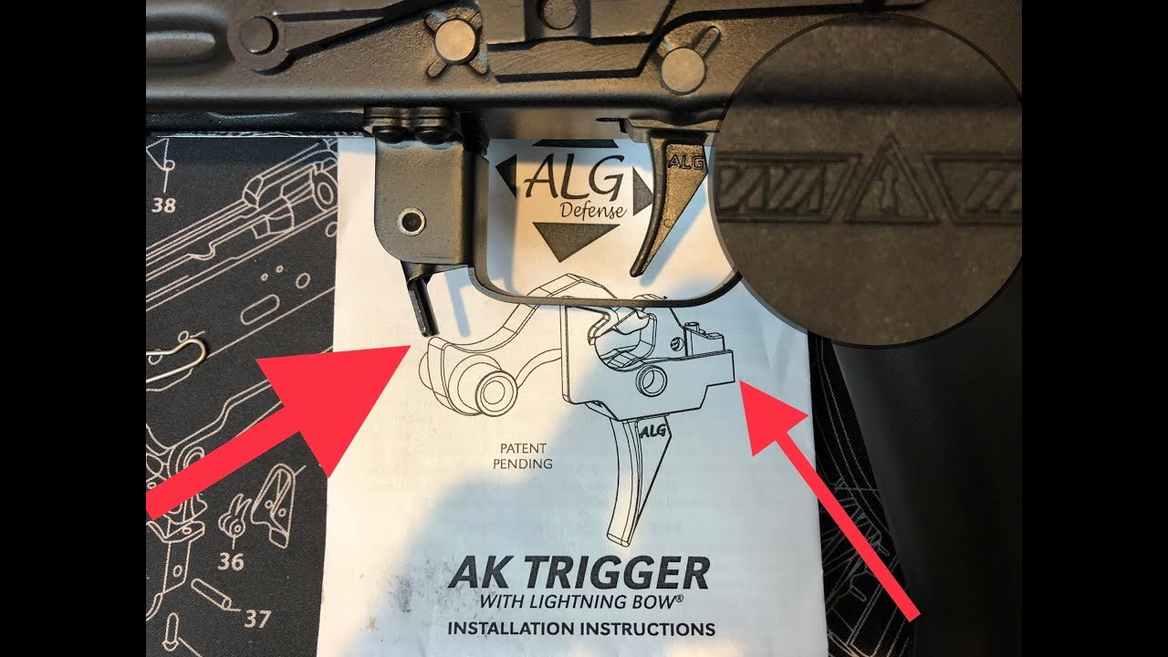 ALG DEFENSE AK TRIGGER (AKT) REVIEW & INSTALLATION - YouTube