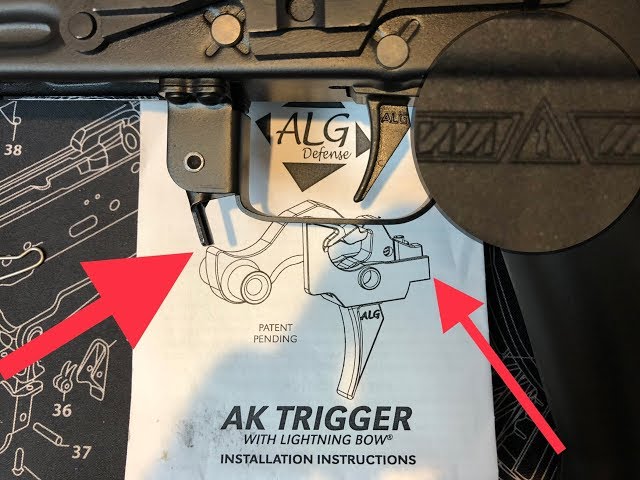 ALG DEFENSE AK TRIGGER (AKT) REVIEW & INSTALLATION - YouTube