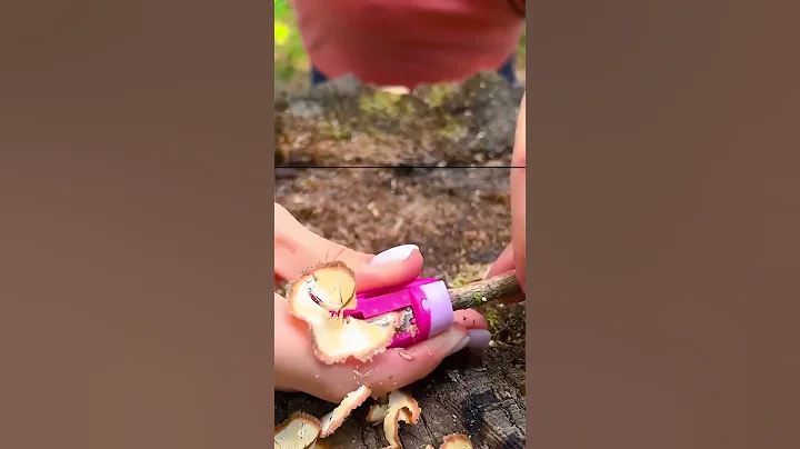 It is so simple!😄#camping #survival #bushcraft #Outdoors