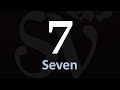 How to pronounce 7 number seven