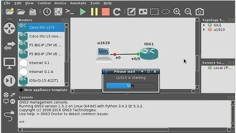 Import VMWare Virtual machine into GNS3