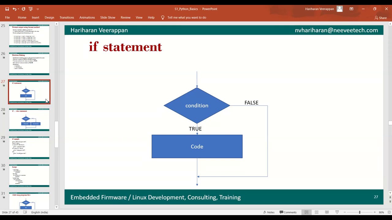 Python - Decision Making - YouTube