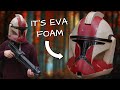 Make Your Own PHASE 1 CLONE Helmet Out Of EVA Foam | With Templates