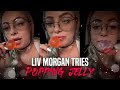 Liv morgan tries popping jelly gone wrong  livmorgan