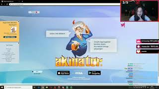 Pqueen - Akinator Oynuyor