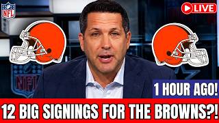 MASSIVE TRADE! BROWNS SIGNING UP TO 12 STAR PLAYERS! CLEVELAND'S BIGGEST ROSTER SHAKEUP!