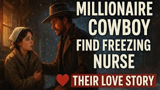 Millionaire Cowboy Finds Freezing Nurse at Train Station | True Western Love Story That Made History