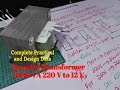 How to Make an Inverter Transformer 1000 VA 220 Volt to 12 Volt - Homemade Step Down Transformer