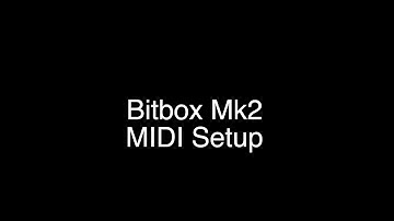 1010music Bitbox Mk2 MIDI Setup