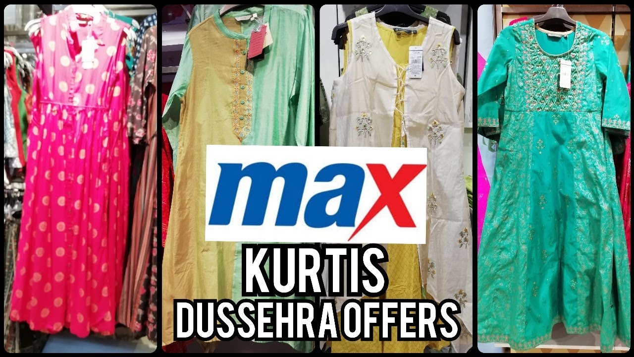 max kurtis with price