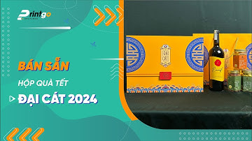 PRINTGO GIỚI THIỆU MẪU HỘP QUÀ TẾT BÁN SẴN ĐẠI CÁT 2024