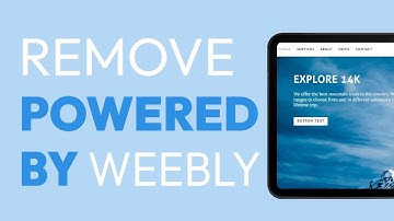 How To Remove Powered By Weebly Footer (Quick & Easy)