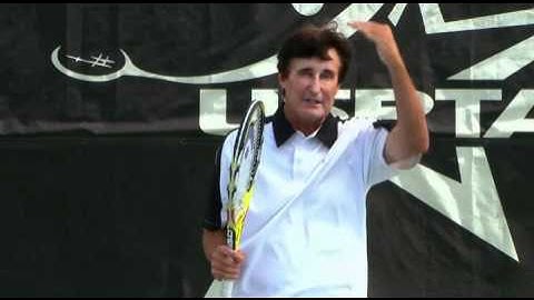 Topspin serve-Topspin serve with Rick Macci