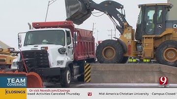 State, City Crews Work Around The Clock To Clear Roads