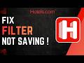 How to Fix Hotels.com Filter Not Saving in 2026