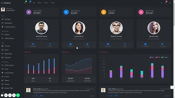 Oculux - Bootstrap 4x Admin Template with HR Module