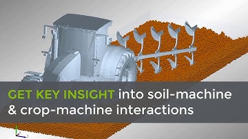 Designing Agricultural Machinery Using EDEM Bulk Material Simulation
