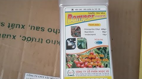 Bam Pơ đặc trị tuyến trùng rệp sáp một đục cành đục quả_Hoàng Dương