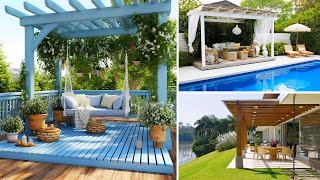 73 WOODEN PERGOLAS FOR BACKYARDS, FARMS AND FARMS