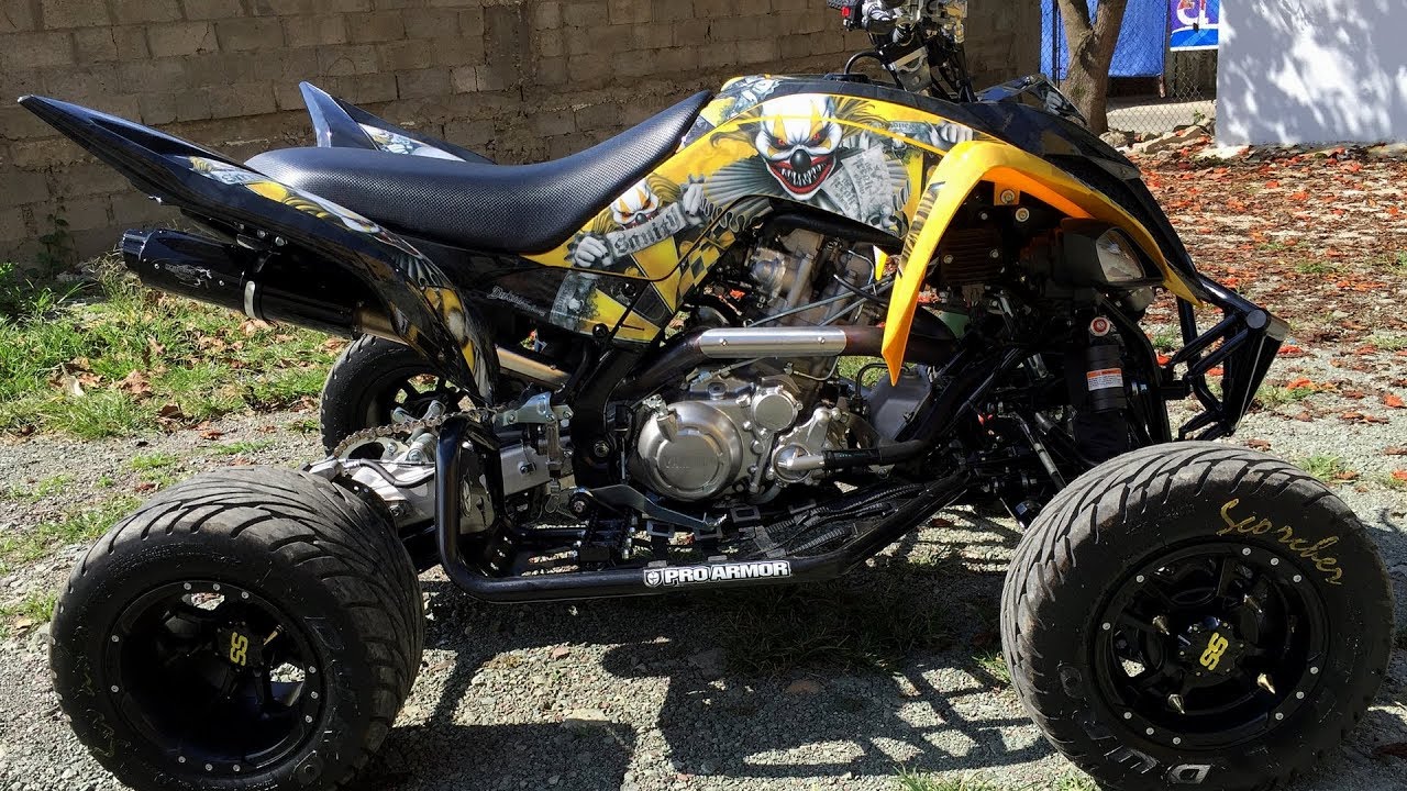 Le Yamaha 700 Raptor hyper modifié d'Alex - Oovango