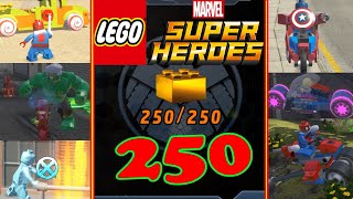 लेगो मार्वल सुपर हीरो - सभी 250 सोने की ईंटें - सभी खोज सोने की ईंटें - सभी स्टैन ली संकट में screenshot 3