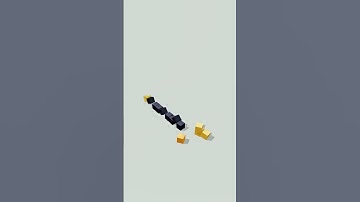 Magic Wand Explosion  - Voxel Block Collapse Animation