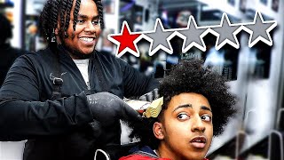 Getting a HAIRCUT At The WORST REVIEWED BARBER In My City (1 STAR)