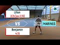 Je joue contre mini rublev  12 finale  marines match de tennis comment 36 vs 46