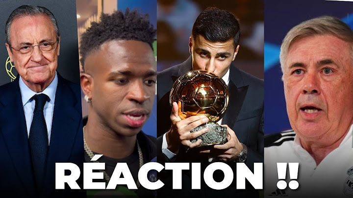 LES GROSSES RÉACTIONS : Rodri remporte le Ballon d'Or 2024 , ÉNORME SCANDALE , RÉACTION DE VINICIUS