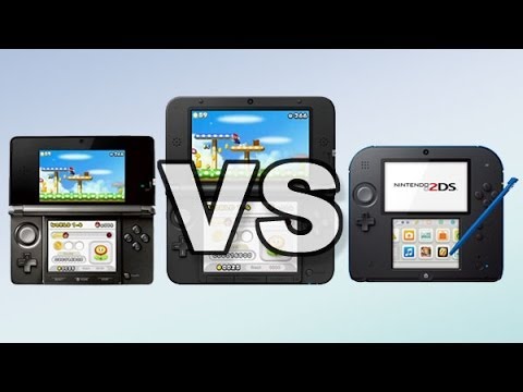 2ds Vs 3ds Vs 3ds Xl Youtube