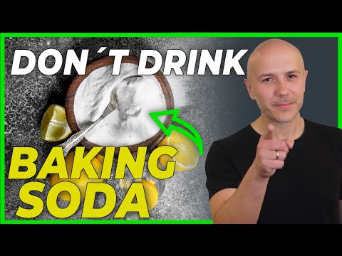 Never drink baking soda. It can be very dangerous - Dr. Carlos