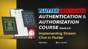 Implementing Stream Chat in Flutter - Chapter12 |FREE Flutter Authentication & Authorization Course💙