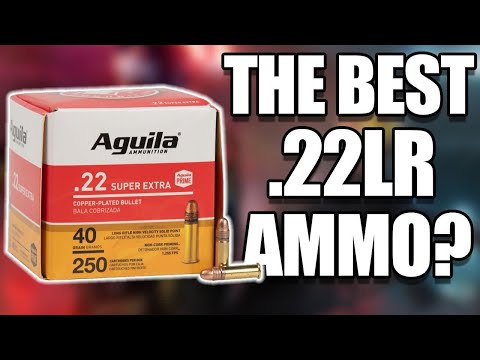 Aguila .22 LR 40gr Copper Plated Ammunition