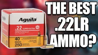 Aguila .22 LR 40gr Copper Plated Ammunition