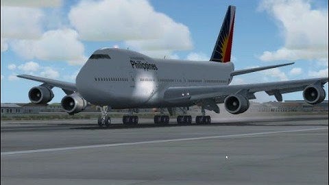 FS2004 runway bug ruins a good landing