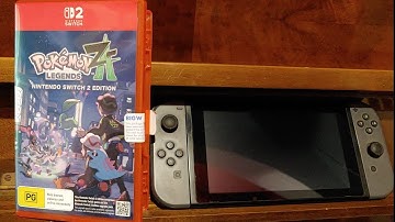 What happens if you put Pokèmon Legends Z-A Switch 2 in Switch 1 console?