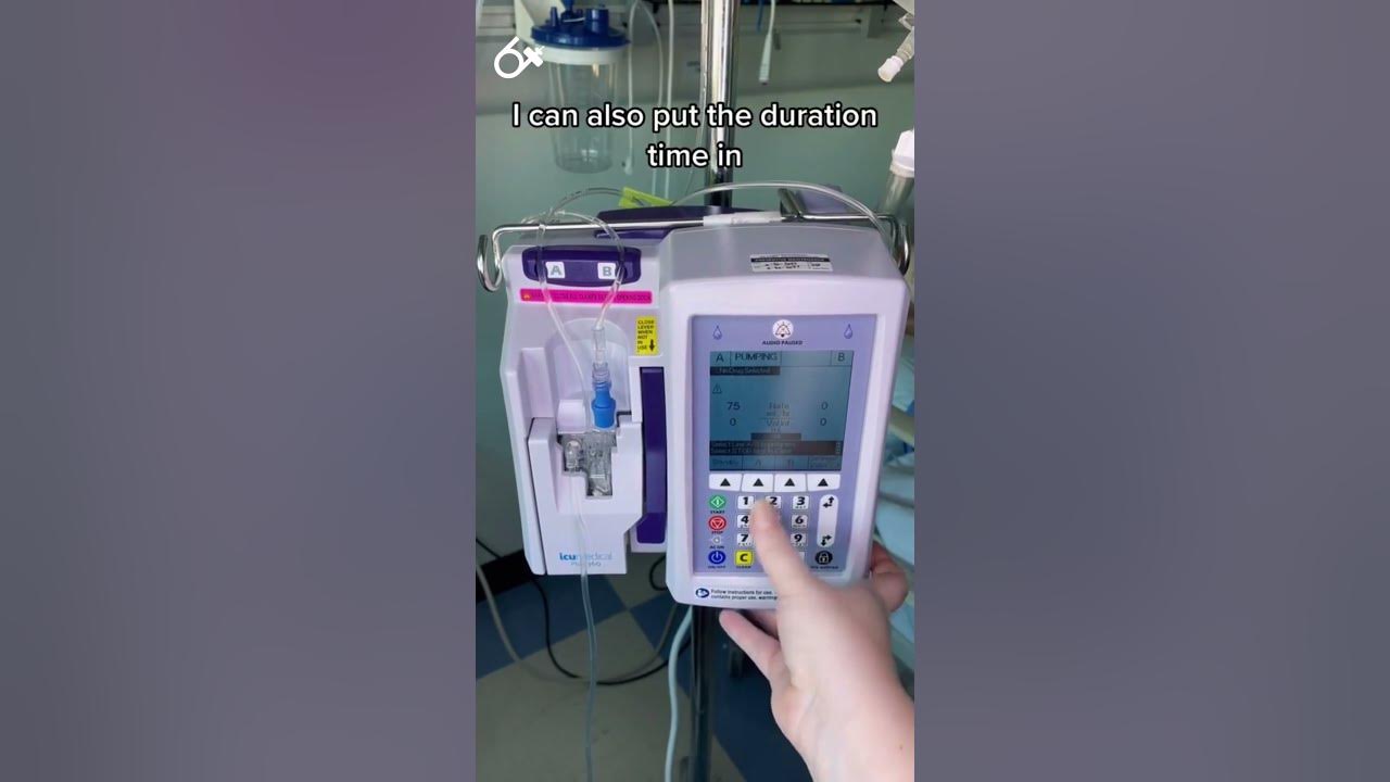 Setting IV Pump Rates Clinical Skills SHORT LevelUpRN YouTube