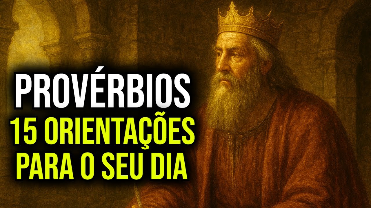 🕊️ 15 ORIENTAÇÕES DE DEUS EM PROVÉRBIOS PARA O SEU DIA A DIA
