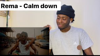 Rema - Calm Down (Official Music Video) Reaction!