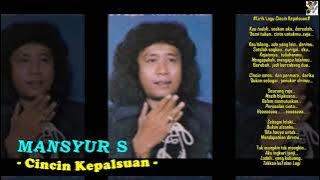 Mansyur S - Cincin Kepalsuan