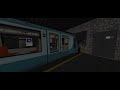 Metro de Santiago De chile | Roblox | NS 93 N°2078 Saliendo De Ecuador