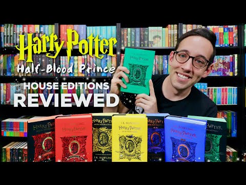 NEW Harry Potter HOGWARTS HOUSE EDITIONS | Half-Blood Prince