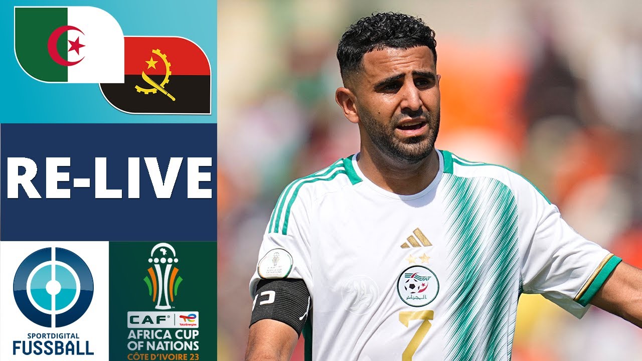 ⁣ALGERIEN - ANGOLA LIVE ! SPORTDIGITAL x AMINHOOO | Afrika-Cup | Gruppe D, 1. Spieltag