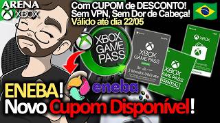 ENEBA! Chegou o NOVO CUPOM para Game Pass, Jogos e Gift Cards! | Arena Xbox