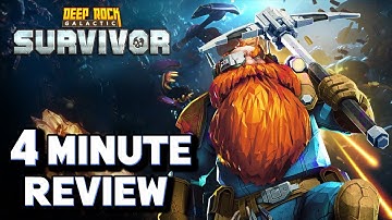 Vampire Survivors with Dwarves? | Deep Rock Galactic: Survivor Review